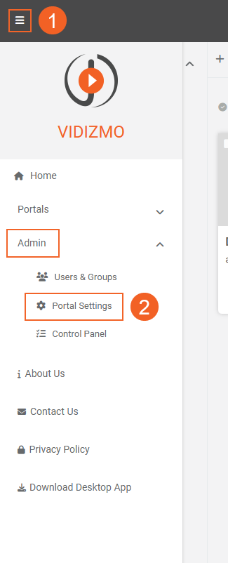 Portal Settings